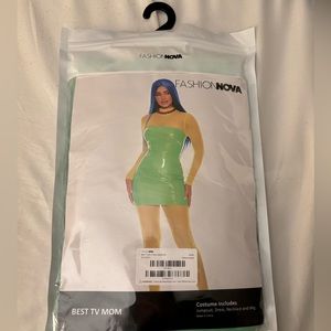 Fashion Nova Simpsons Marge “Best TV Mom” Halloween costume NWT